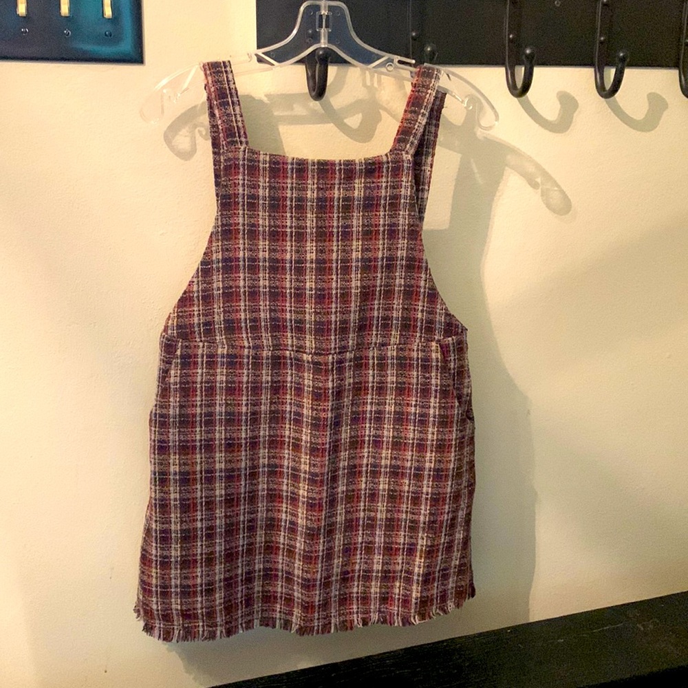 Sadie and Sage plaid jumper